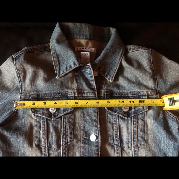 Gap stretch denim jacket, size Small - Picture 5 of 7